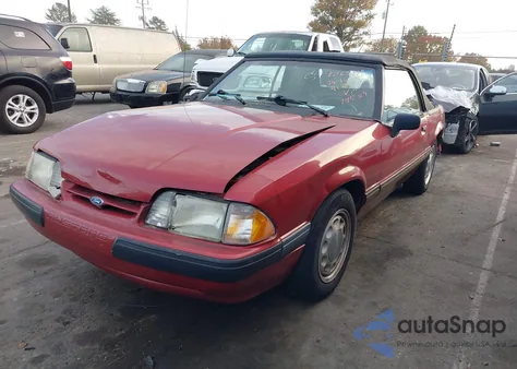 1990 Ford Mustang Lx z USA, uszkodzony, nr VIN 1FACP44A2LF195139